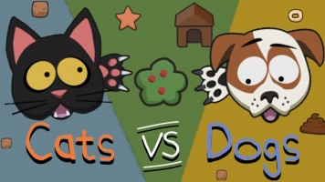 Catsvsdogs io | Собаки и коты  — Играть бесплатно на Titotu.ru