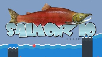 Salmonz io | Лосось ио — Играть бесплатно на Titotu.ru