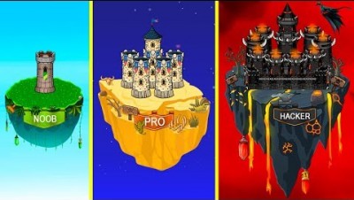 ЭВОЛЮЦИЯ ЛЕТАЮЩЕГО ОСТРОВА! - CastleWars.io