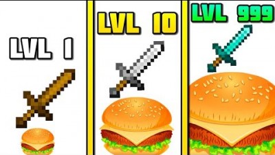 ЭВОЛЮЦИЯ ЛЮДОЕДА ЧТОБЫ БУРГЕР СОЖРАЛ ВСЁ ЖИВОЕ В ИГРЕ BURGER IO!
