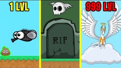 ЭВОЛЮЦИЯ ЖИВОТНЫХ ПОСЛЕ СМЕРТИ! FlyOrDie.io Новая io Игра