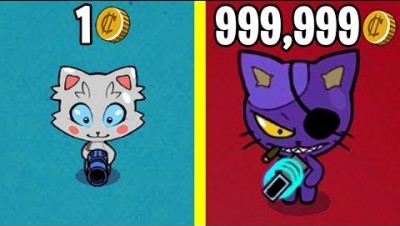 Эволюция Злых Котиков! Anark.io Новая io Игра