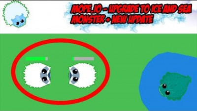 Mope.io - pumping to ice monster and sea monster + new update