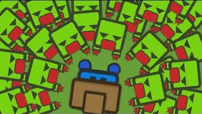 ОЧЕНЬ МНОГО ЗОМБИ! ZomZom.io
